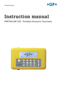 Thumbnail of document Manual - PORTAFLOW 220/330 Ultrasonic Flow Meter
